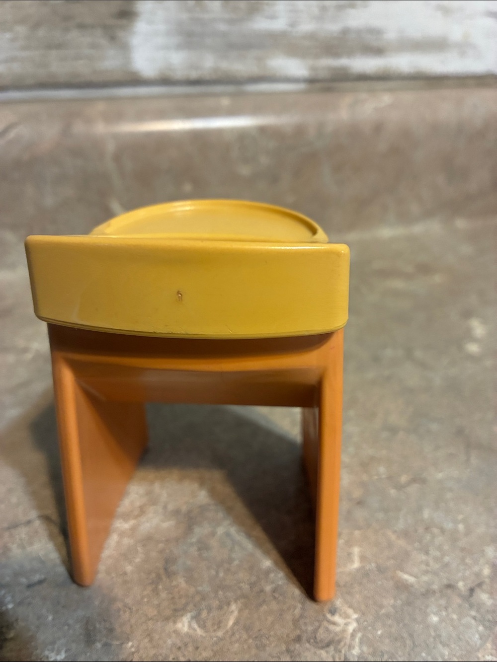Little Tikes Orange and Yellow Toy High Chair - Kids Toys Vintage - Picture 4 of 7